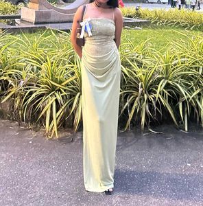 green lace savana dress
