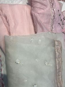 Elegant Pink Kurta Set with Dupatta