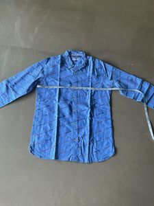US POLO Stylish Blue Boys Full Sleeves Shirt