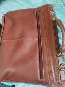 Vintage Brown Genuine Leather bag