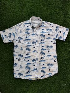 New Trendy Printed Shirt (L)
