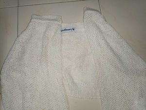 Cropped Knit Cardigan