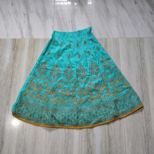Beautiful cyan Lehenga Choli