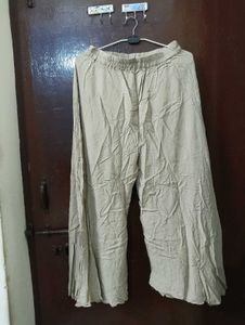 Cream Embroidered Kurta Set