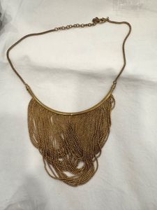 Boho Waterfall Fringe Necklace
