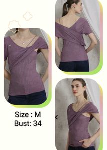 Stylish Purple Top