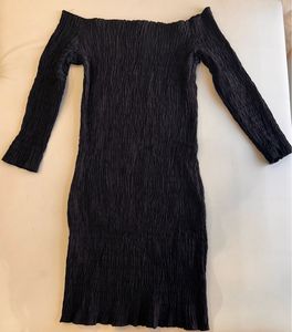 Black Off-Shoulder Dress