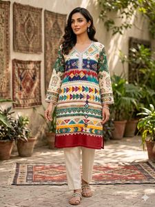 Embroidered Kurta
