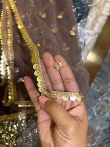 Elegant Sequin Lehenga Choli Set
