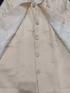 Boys Cream Indo Western Suit ( price drop )