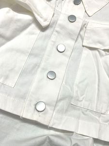 White Button-Down Jacket (Urbanic)