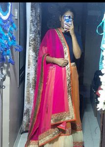 Lehnga Cunni No Blouse