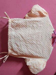 Chic Textured Cropped Top