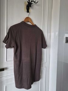 Zara Men's Textured Polo T-Shirt