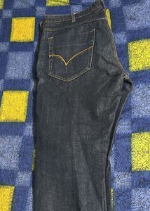 Men's Dark Wash Denim Jeans