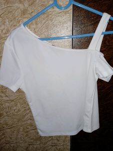 White Crop Top