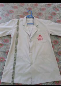 100 % cotton lab Coat - Service to Humanit