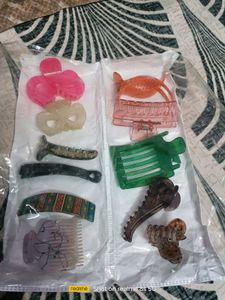 Assorted Hair Claw Clips Set