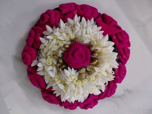 Floral Hair bun