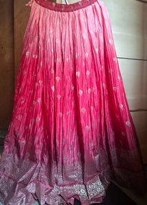3 shaded lehenga choli
