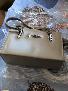 Chic Taupe Handbag