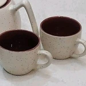 Tea Set With 4 Cups