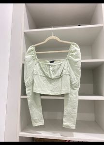 ASOS Ruched Fitted Top