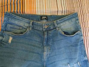 Ripped Denim Jeans