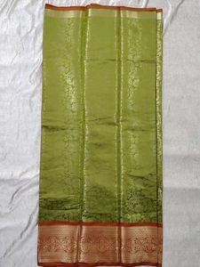 Green Semi Kanchi Pattu Saree
