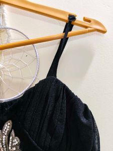 Elegant Black Maxi Dress