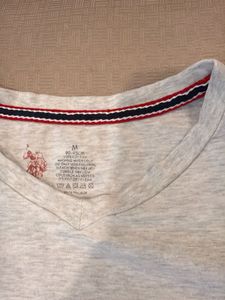 US Polo Assn Grey T-Shirt