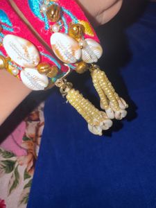 Cara Boho Seashell &amp; Bell Bangles