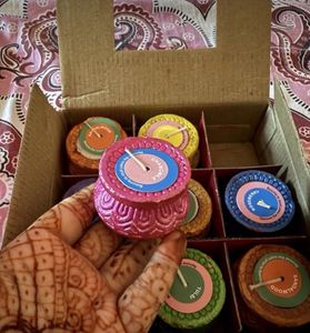 candles made by me ill send woth good packing