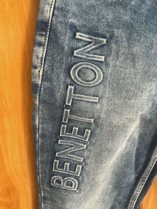 UCB KIDS Blue Wash Denim Jogger Jeans-xl