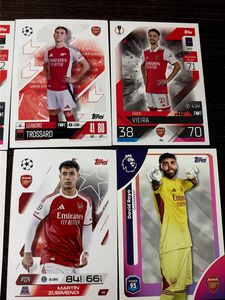 🛑Topps Arsenal Football Cards Lot