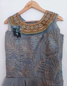 Gown With Dupatta