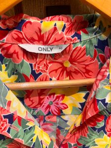Vibrant Floral Button-Up Shirt