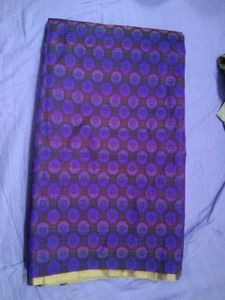 Elegant Purple Patterned Fabric