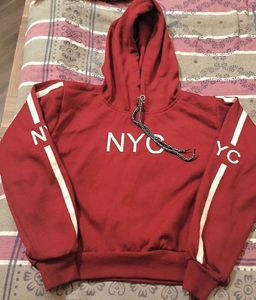 NYC Maroon Hoodie