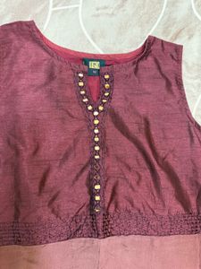 Burgundy Maxi Dress