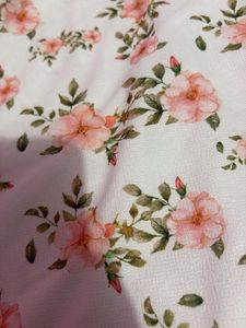 Floral Maxi Dress with Tie-Front