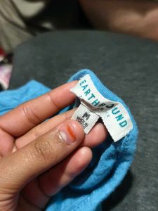 ruched sky blue top