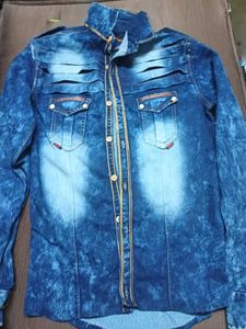 New Unique Denim Shirt