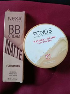 makeup combo foundation and face powder