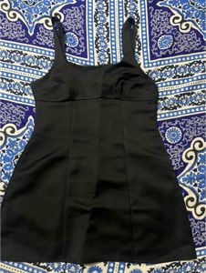 H&M Sleek Black Mini Dress