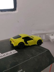 Yellow Toy Sports Car
