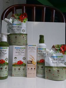 Combo Of Mamaearth 6 Shampoo, Mask &cream,