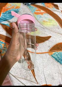 Cute Crystal clear Water Bottles - Set of 2