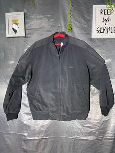 Men's Gray Bomber Jacket