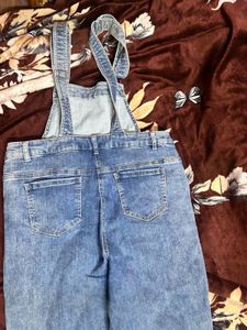 Blue Denim Overalls